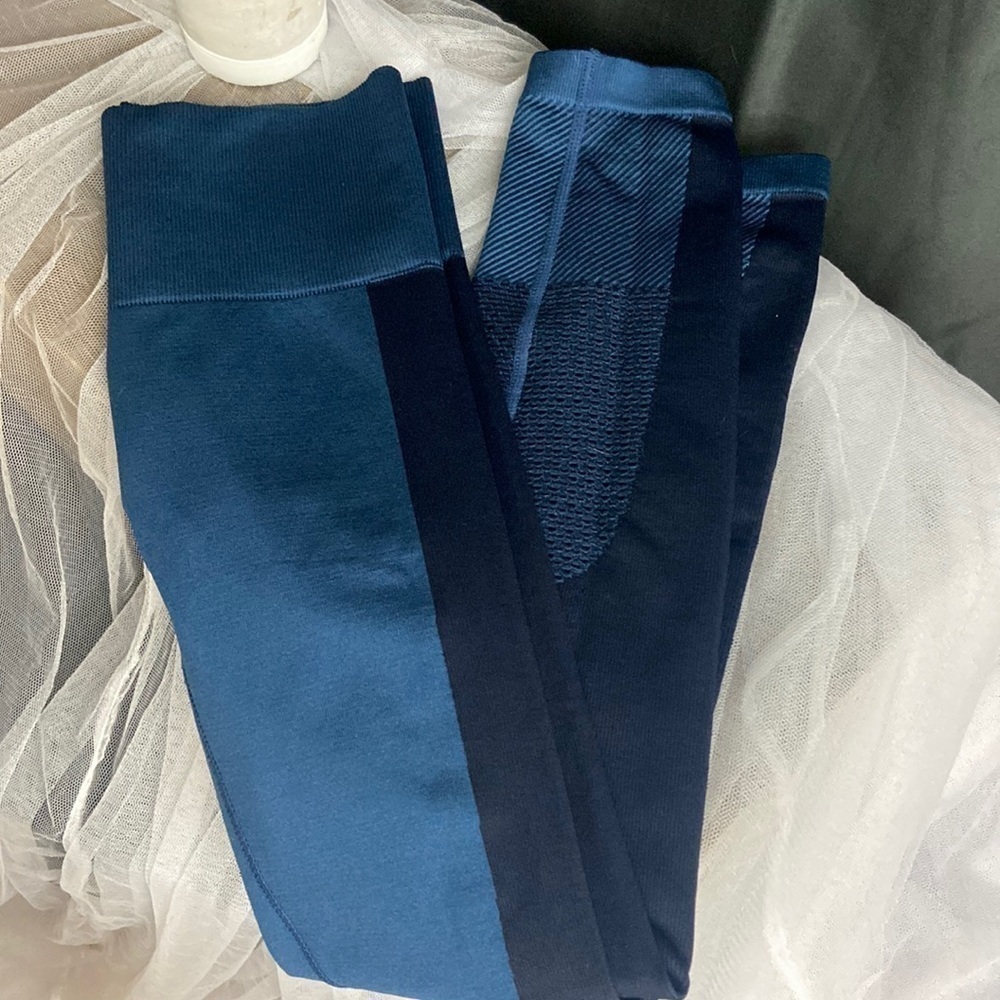 Blue Yoga Pants☮️💕​ - Picture 9 of 10